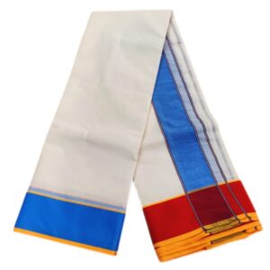 Kundanji Cotton Half White Dhoti