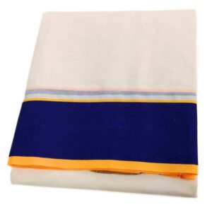 Kundanji Cotton Half White Dhoti