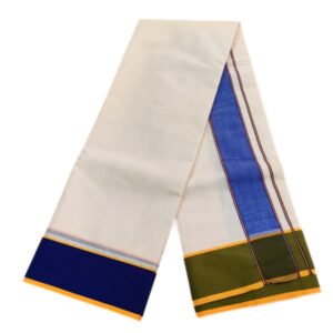 Kundanji Cotton Half White Dhoti