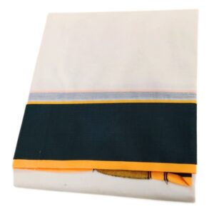 Kundanji Cotton Half White Dhoti
