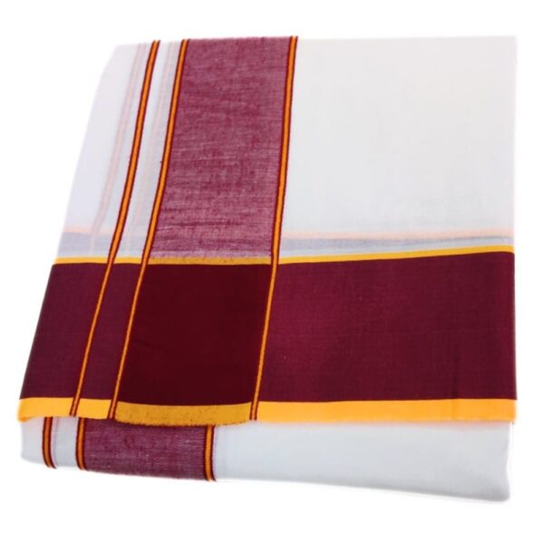 Kundanji Cotton White Dhoti