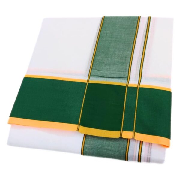 Kundanji Cotton White Dhoti