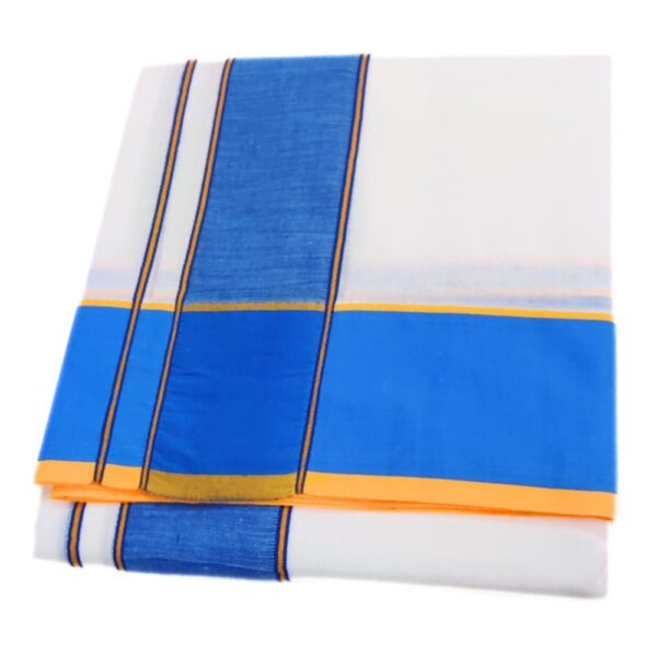 Kundanji Cotton White Dhoti