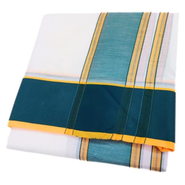 Kundanji Cotton White Dhoti