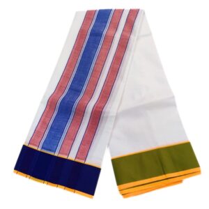 Gundanji Cotton White Vaishnava Dhotis
