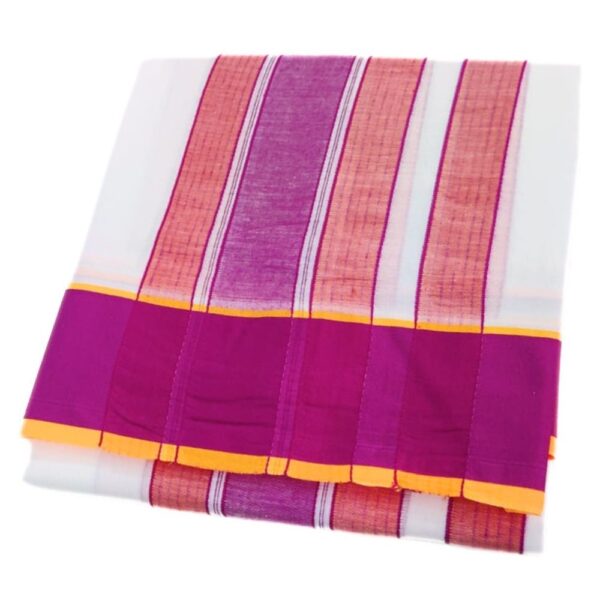 Gundanji Cotton White Vaishnava Dhotis