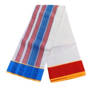 Gundanji Cotton White Vaishnava Dhotis
