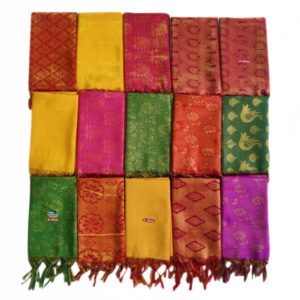 Traditional Ponnadai Shawl – Pack of 15 | Only Omkar