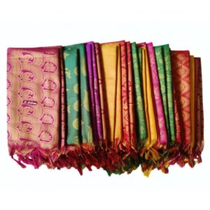 Traditional Ponnadai Shawl – Pack of 25 | Bulk & Wholesale