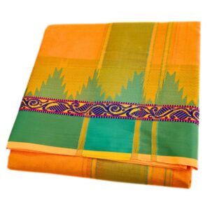Thalampoo Pate Design Cotton Dhoti