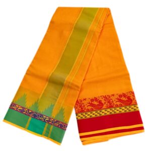 Thalampoo Pate Design Cotton Dhoti