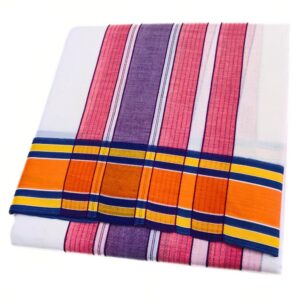3 Inch Fancy Border Kanchi Mundhi Cotton Veshti