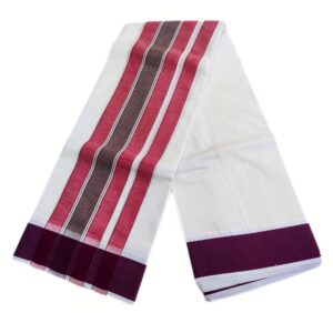 3 Inch Arakku Border Gundanji Cotton Dhoties