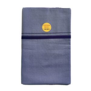Grey Color Pure Cotton Dhoti/Lungi