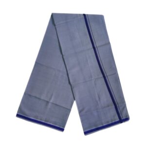 Grey Color Pure Cotton Dhoti/Lungi