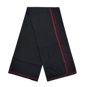 Black Color Pure Cotton Dhoti/Lungi
