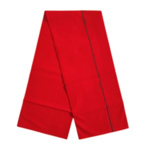 Red Color Line Border Cotton Dhoti/Lungi