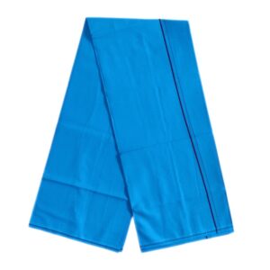 Anandha Blue Color Line Border Cotton Dhoti/Lungi