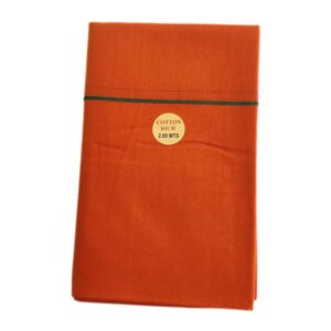 Kavi Color Line Border Cotton Dhoti/Lungi