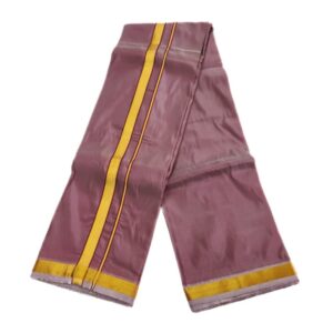 Maroon Color Art Silk Zari Dhoti