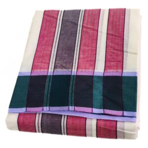 3 Inch Cotton Border Gundanji Cotton Dhoties