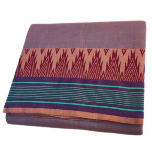 Dual Tone Fancy Gundanji Temple Border Dhoti