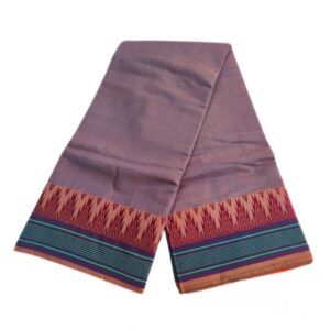 Dual Tone Fancy Gundanji Temple Border Dhoti