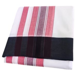 Black Cotton Border Handloom Kanchi Mundhi Dhoti