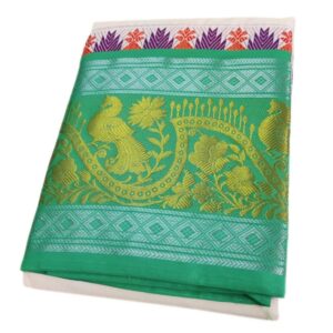 Peacock Designed 10 Inch Jacquard Dhoti