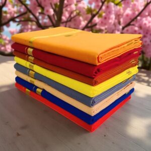 Rich Cotton Zari Border Color Dhotis