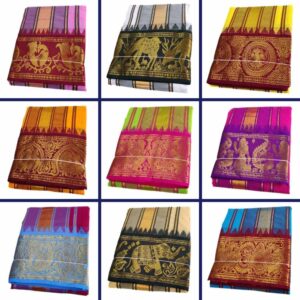 Premium Jacquard Color Dhoties