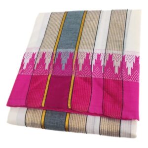 Bavanji Temple Border Special Kanchi Mundhi Dhoti