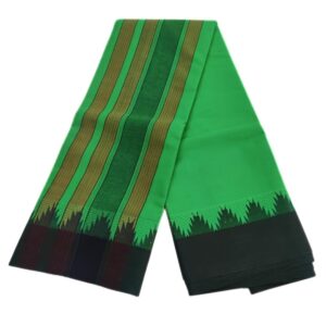 Vaishnava Thalampoo Cotton Dhoti Towel Set