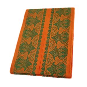 Kavi Color Kalasam Design 2 Meter Dhoti Towel Set
