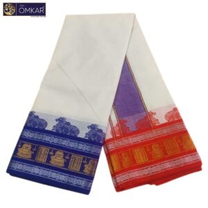 Nandhi Lingam Designed Pure Cotton Dhoti 9×5