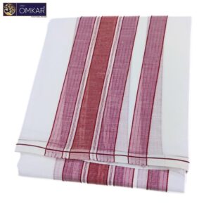 Small Border White Namadhari Cotton Dhoti