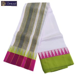 Mokku Special Kanchi Mundhi White Dhoti