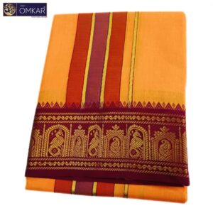 Mango Color Premium Soft Cotton Dhotis