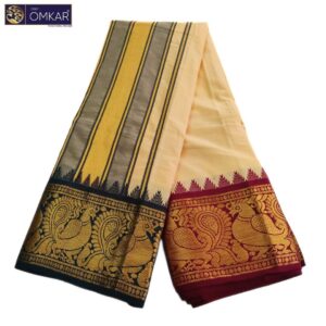 Light Kavi Premium Jacquard Color Dhotis