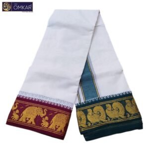 Double Border Design Best Quality Dhotis