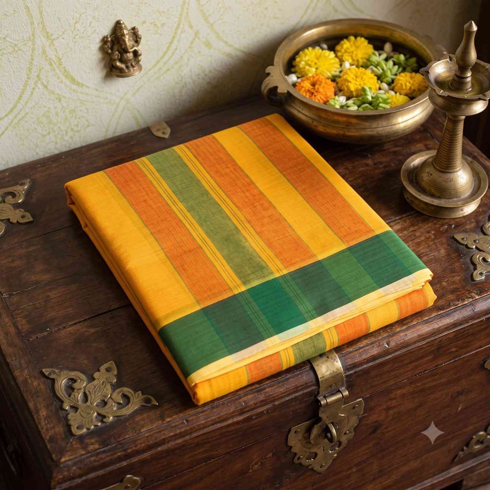 2 Inch Plain/Fancy Vaishnava Dhotis
